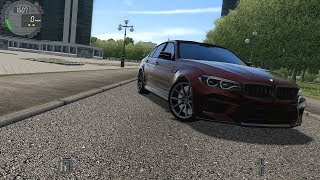 BMW M5 F90 - City Car Driving [Logitech G27]
