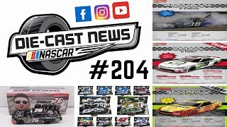 NASCAR Die-Cast News 204 (NASCAR Authentics 2018 Wave 10 Reveal & Review)