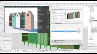 покрытия в объекте из skp в ARCHICAD