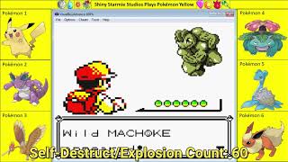 Shiny Starmie Pokemon Yellow Episode 125 Explosive Training Part 22