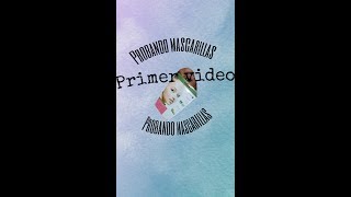 Probando mascarillas•NU PORE• primer video
