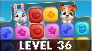 Pet Rescue Puzzle Saga Level 36 | No Boosters