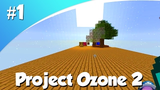 SKY BLOCK MET MODS! (Minecraft Project Ozone 2 #1)