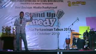Lomba Stand Up Comedy BkkbN TK. Prov. Sulawesi Tenggara - @WandhyBotack