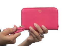 Fossil Sydney Zip Phone Wallet SKU:#8313241