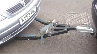 Como puxar outro carro sem ajuda!