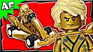 Lloyd GOLD NINJA GO-KART Custom Lego Ninjago Build Review 70503 70505 70725