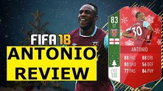 FIFA 18 FUTMAS ANTONIO PLAYER REVIEW! 83 CHRISTMAS MICHAIL ANTONIO REVIEW! ULTIMATE TEAM
