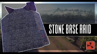 Rust Raiding | Raiding A Stone Base [4k]