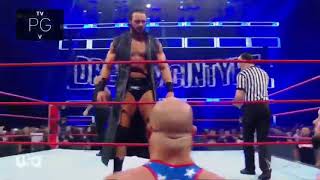 WWE BRAUN STROWMAN KURT ANGLE AND FINN BALOR VS BARON CORBIN DREW MCYINTYRE AND LASHLEY RAW 2019 RAW