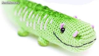 Амигуруми: схема Крокозябрик. Игрушки вязаные крючком - Free crochet patterns.