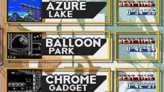 Sonic 3k PC "Azure Lake" Music "FM Synthesizer"