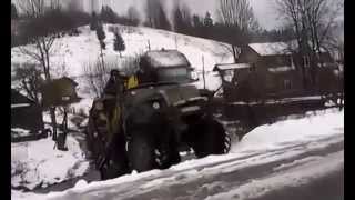 Суровый водитель на урале / Severe driver in the Urals