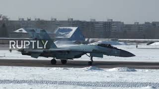 Russia: Russian Su-35S fighter jets begin re-deployment to Belarus