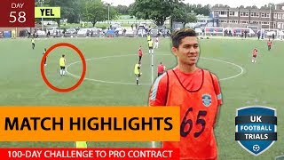 Was I Good Enough? (UK Football Trials Match Analysis) | Day 58