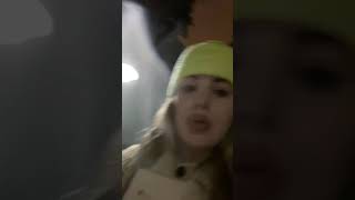 Саша Артемова в прямом эфире 02.02.2020. Гуляем по парку.