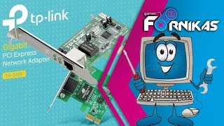 Unboxing TP-LINK Gigabit TG-3468 + Instalação