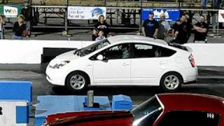Drag Racing Prius Third Run
