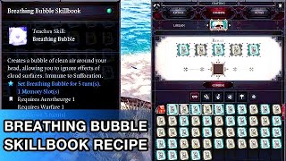 Breathing Bubble Skillbook Recipe - Divinity Original Sin 2