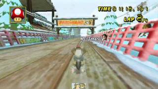 [MKWii] DK's Snowboard Cross World Record - 1' 49" 842 by N5☆ξthan☆