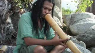 DIGIRIDOO, (ABORIGINAL BAMBOO INSTRUMENT) AUSTRALIA.