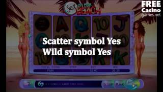 Sex on the Beach video slot machine by Espresso Games