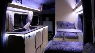 HOW TO MAKE A SELF-BUILD MOTORHOME - Low Budget - From Start to Finish