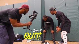 NFL Filmmaker Behind The Scenes | CFL Free Agent Workout Training | EnjoyTheGrind | Enjoy The Grind