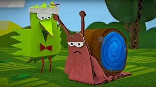Бумажки -Тише едешь - мультфильм для детей - поделки своими руками