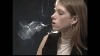 Girl Friends Smoking and Coughing