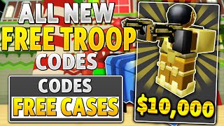 ALL *NEW* TROOPER UPDATE CODES in TOWER DEFENSE SIMULATOR! (Roblox Codes)