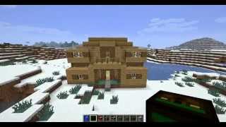 Iсe Fox Вернулся!!!!!! (Мод на майнкрафт (1.5.2) Instant-Structures mod)