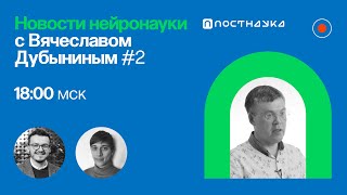 Новости нейронауки #2 / Вячеслав Дубынин в Рубке ПостНауки