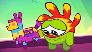 Om Nom Stories ? Pinata Party (Cut the Rope) Super-Noms ? Kedoo ToonsTV