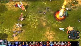 Alaric (Haven Heretic) vs Tieru (Sylvan Druid) (Fireball, Ignite, Confusion and Rush Dive)