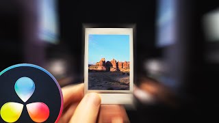 EPIC POLAROID TRANSITION - Davinci Resolve Fusion Tutorial