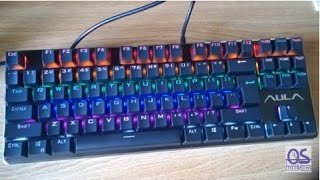 REVIEW: AULA F2012 87-Key USB Mechanical Keyboard (LED)