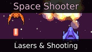 Make a Space Shooter Game in Godot - Lasers & Shooting (E08)