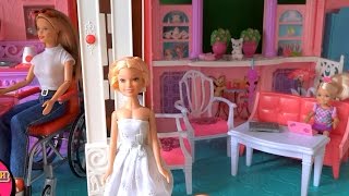 Видео с куклами Barbie life in the dreamhouse, серия 419 Келли ленится и сорится с Фиби