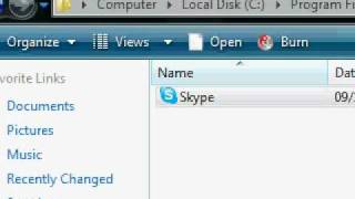 How to open 2 skype on the same pc (Vista and Windows 7)