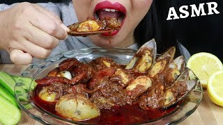 MUSSELS, SHRIMPS, SAUSAGE, POTATO AND EGGS SOAKING IN BLOVES SAUCE ~ ASMR (No Talking)