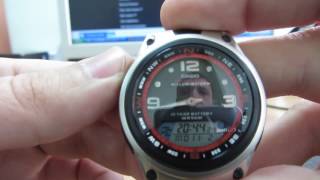Casio AW-82B-1A видео-обзор и настройка