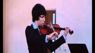 Song from a secret garden- violin