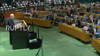 UN: Russian and Ukrainian UN Representatives "clash heads" in UN's General Assembly