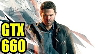 Quantum Break - GTX 660 OC | 1080p Low - Medium Settings  | FRAME-RATE TEST