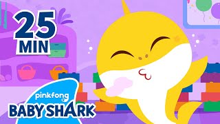 Baby Shark's Hiccup at School! | Back to School | +Compilation | Song for Kids 