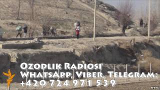 Қирғизистоннинг Туямўйин қишлоғи аҳли қўшни кўчага ўтиш учун бир кун йўл юради