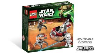 Clone Troopers vs Droidekas | LEGO Star Wars 75000 | HD Review