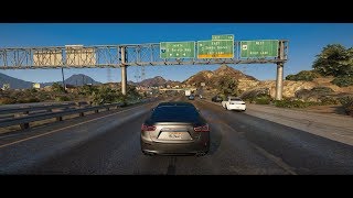 GTA 5 NaturalVision ✪ Remastered Ultra Real Graphics Maserati Ghibli 1440p 60fps