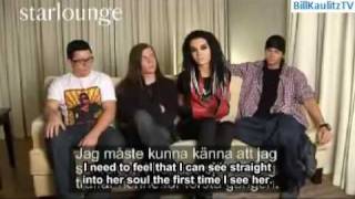 Tokio Hotel Crazy Swedish Interview MSN 09 09 2009